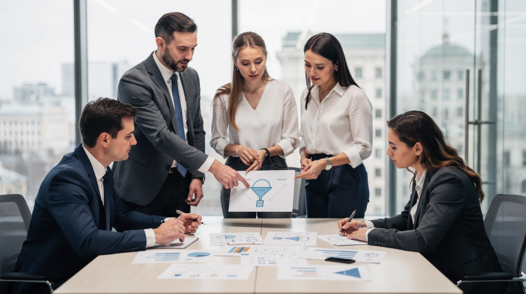 Модель сервиса привлечения клиентов в B2B: юнит-экономика, процессы, роли